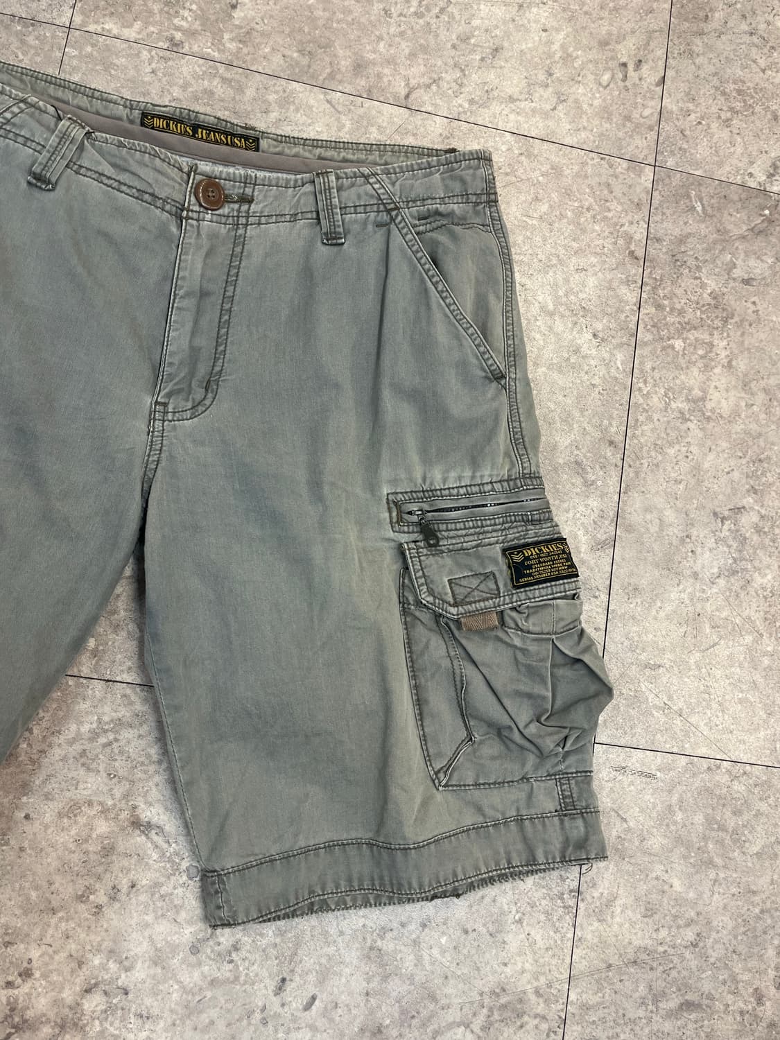 디키즈 카고 하프 팬츠 차콜 34 #csz3384 상품이미지6