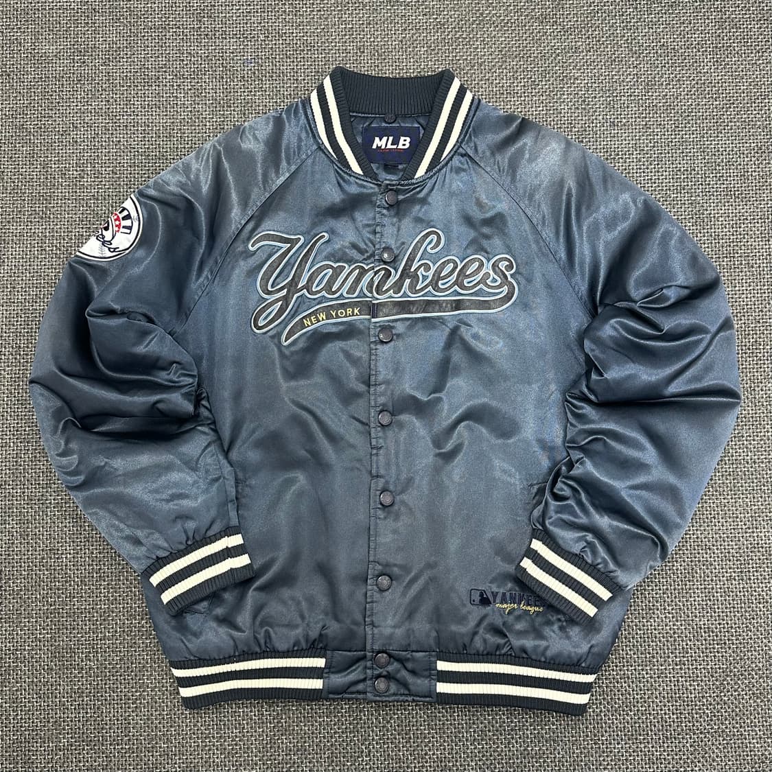 MLB 00s 올드스쿨 뉴욕양키스 누빔 야구점퍼 100 상품이미지2