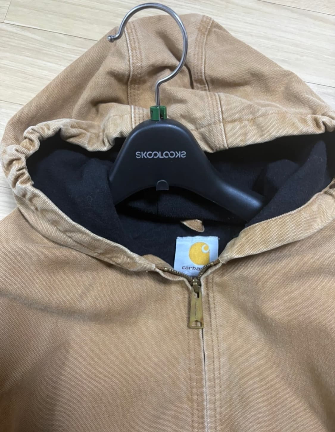 칼하트 덕 액티브 후드 자켓 팩토리라인 루즈핏 워크자켓 상품이미지3