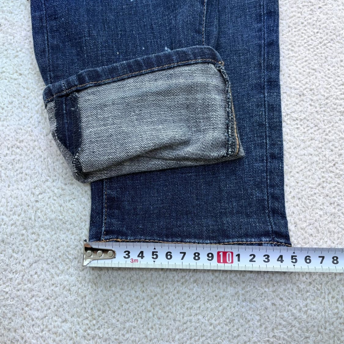 31 플랙 캐주얼 워싱 데님 팬츠 0423E 상품이미지8