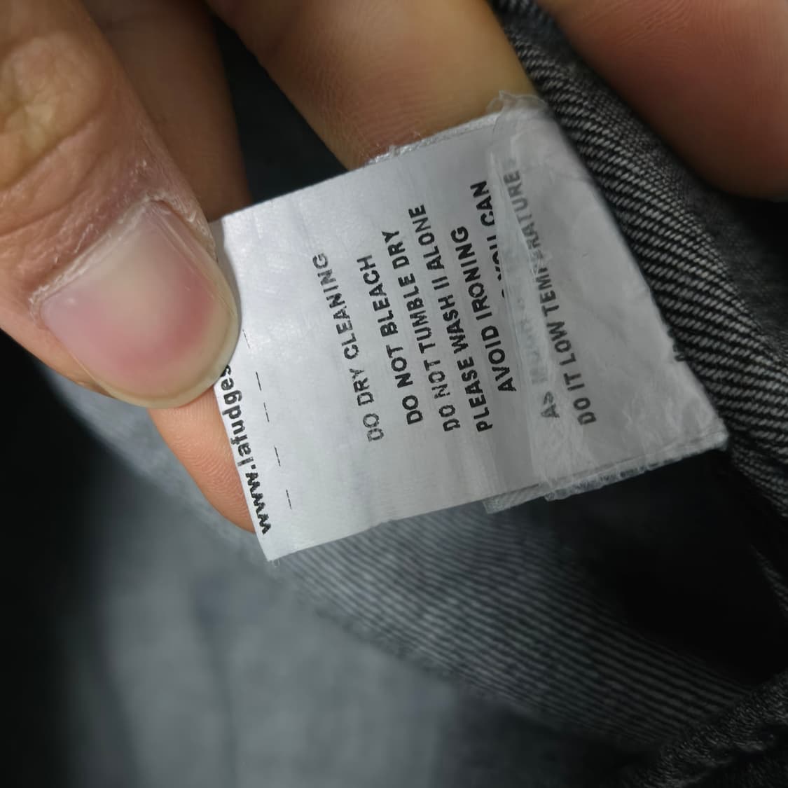 라퍼지스토어 코튼 데님셔츠 / 남성 셔츠 / 남자 셔츠  상품이미지4