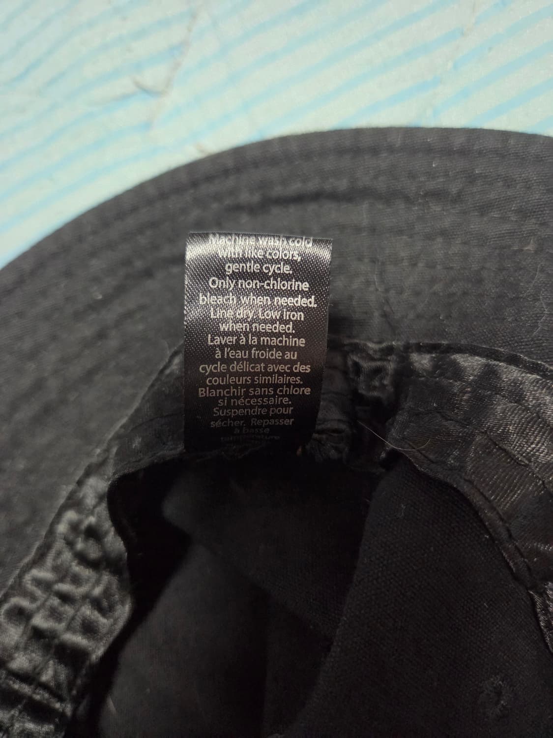 스투시 버킷햇 블랙 L/XL 상품이미지5