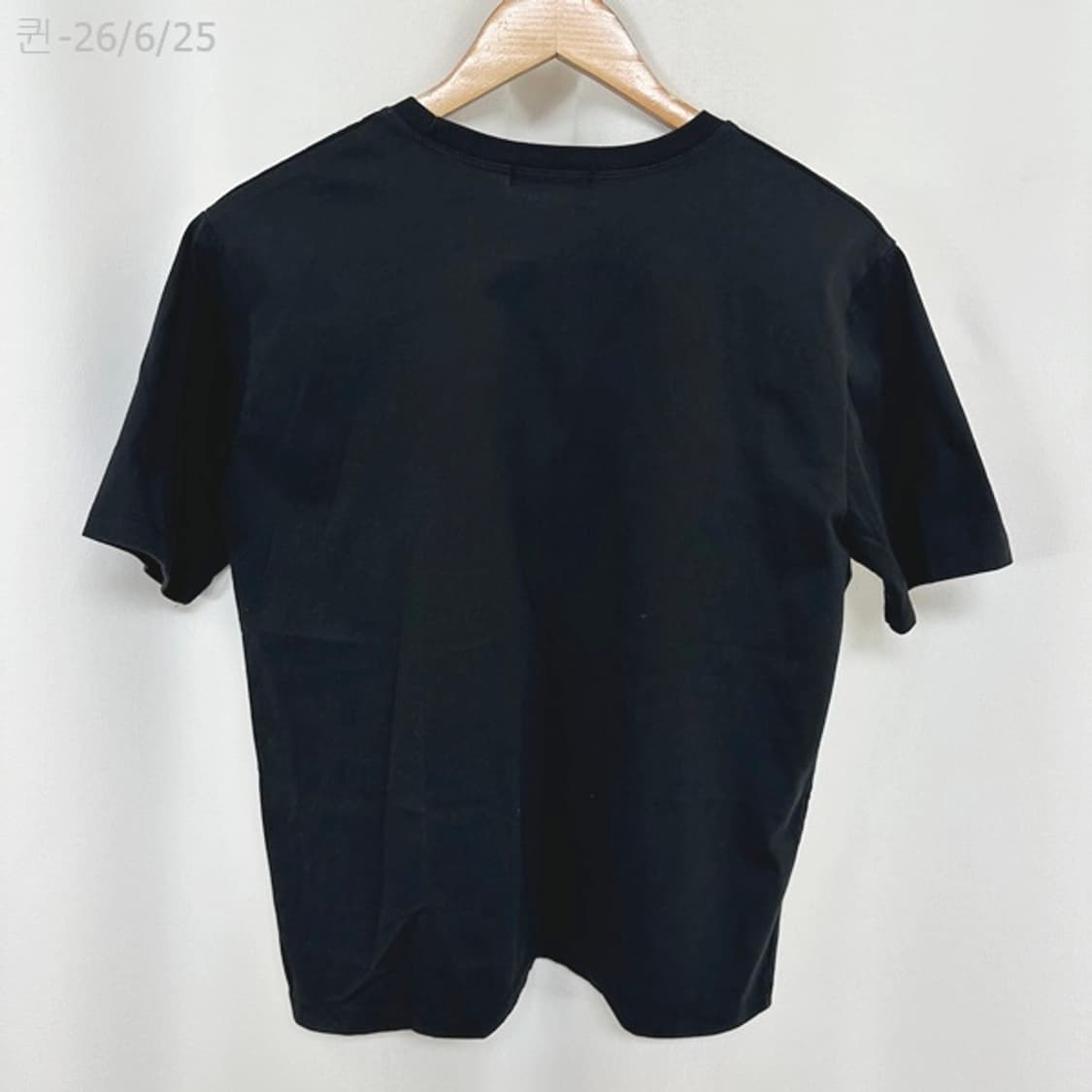 마리끌레르 여자 면 반팔티 검정 40 (44-66추천) 상품이미지8