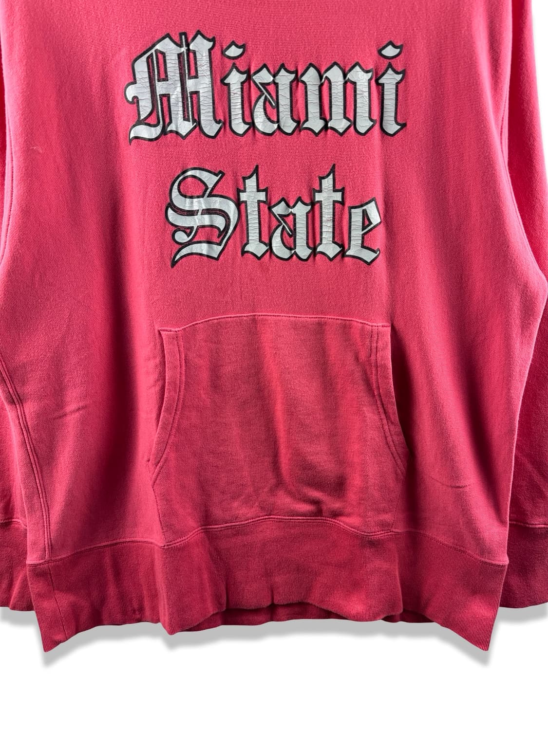 JPN 래그머신 레터링 핑크 후드티2180 상품이미지3