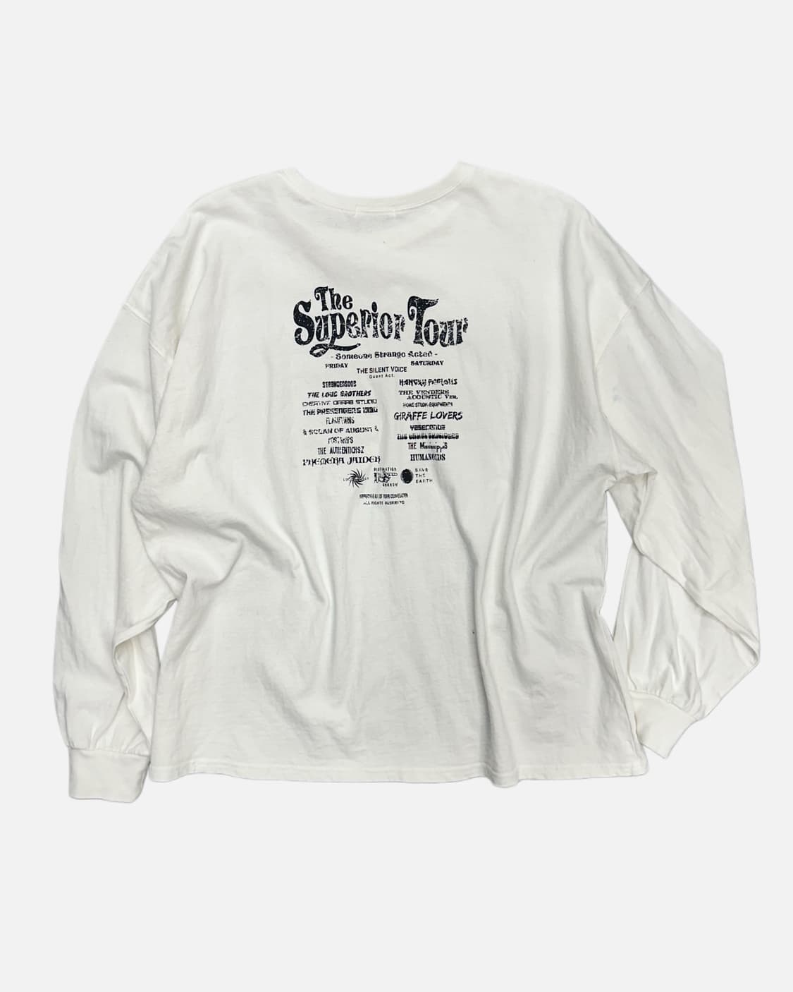 superior tour lettering t-shirt 상품이미지4