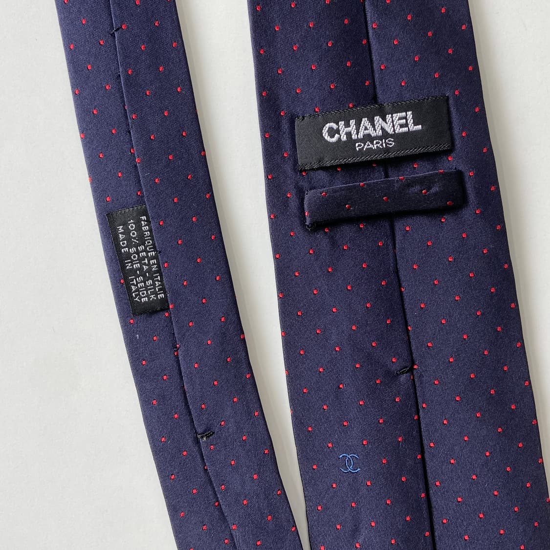 샤넬(CHANEL) 심플로고  명품 정품 넥타이 상품이미지6