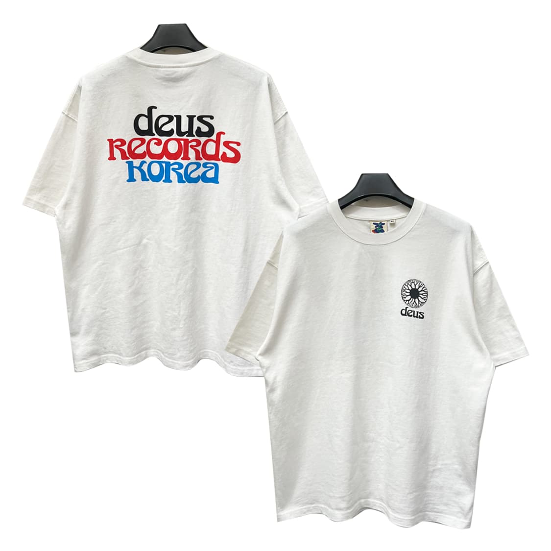 데우스 엑스 마키나 레코드 코리아 오버핏 반팔티 M 상품이미지1