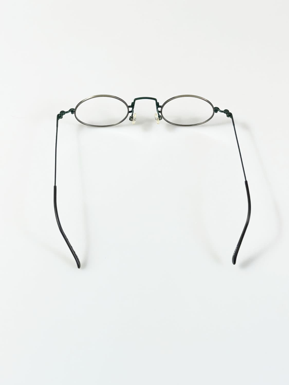 90s VISTAN 투톤 슬림 오벌 와이어 빈티지 안경 상품이미지5