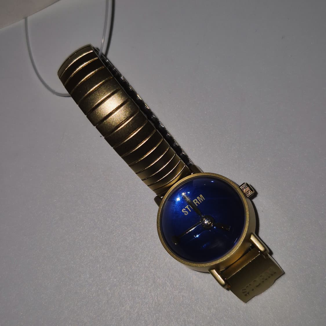 90s 영국 스톰 스페이스 에이지 블루 반구 시계 상품이미지9