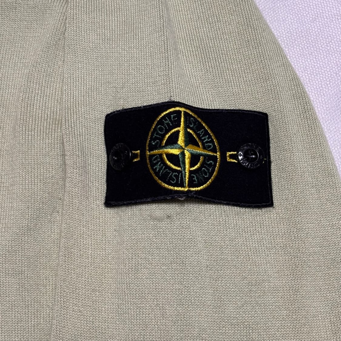 M 스톤아일랜드 패치와펜 브이넥 가디건 상품이미지6