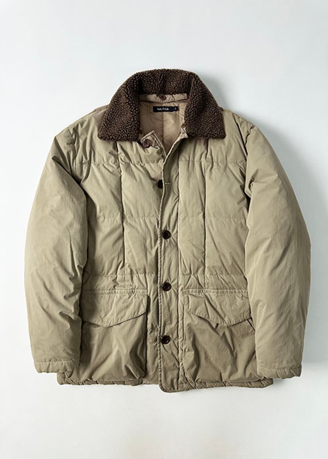 [L] 노티카 카라 탈부착 다운 점퍼 상품이미지1