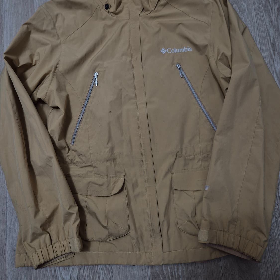 컬럼비아 로고 윈드스토퍼 바람막이 집업자켓 M(95) 상품이미지3