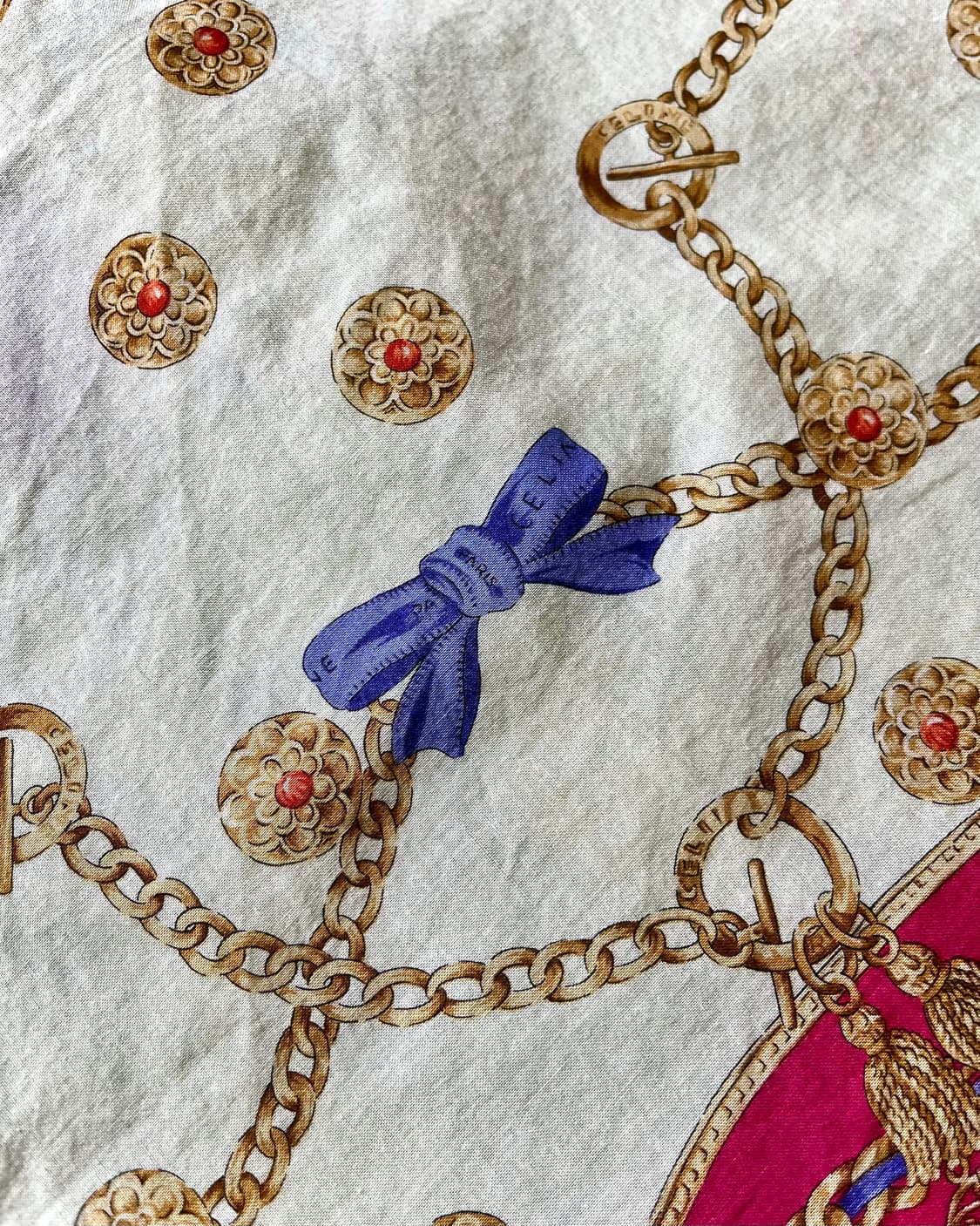 70-80s Old CELINE Archive Bandana Scarf 상품이미지9