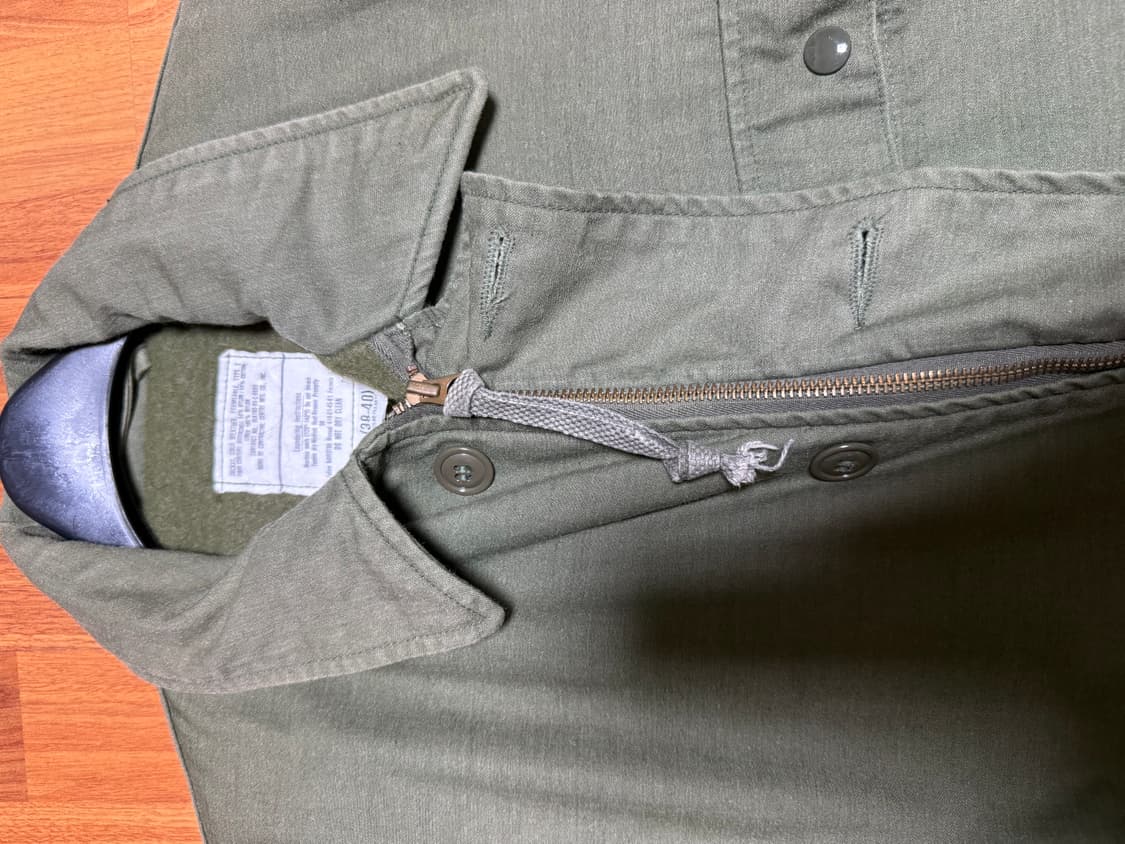 오리지널 미해군 A-2 덱자켓 M 상품이미지5