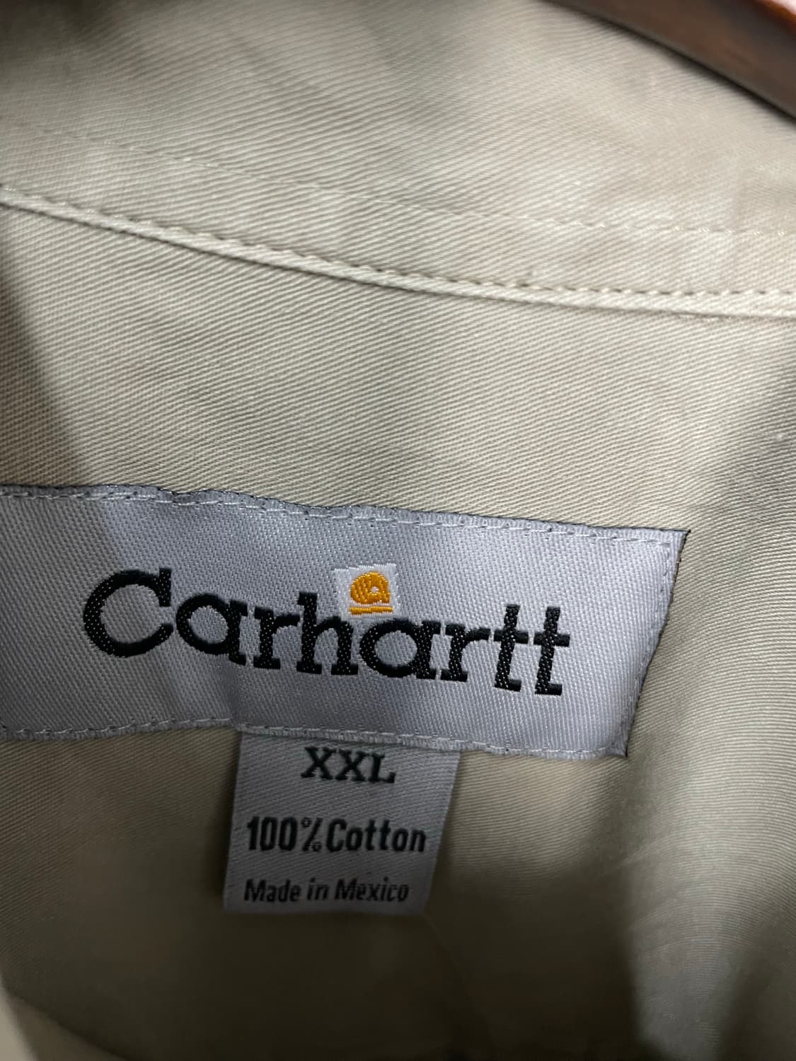 칼하트 아이보리 셔츠 H2300 상품이미지5