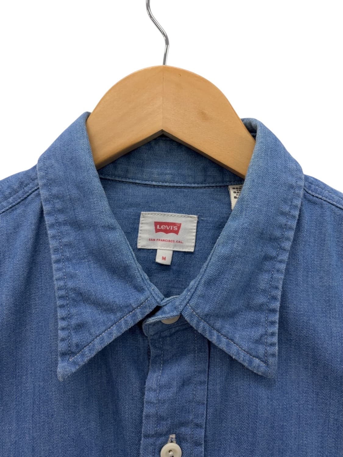 리바이스 오렌지탭 샴브레이 셔츠 (M) 상품이미지3