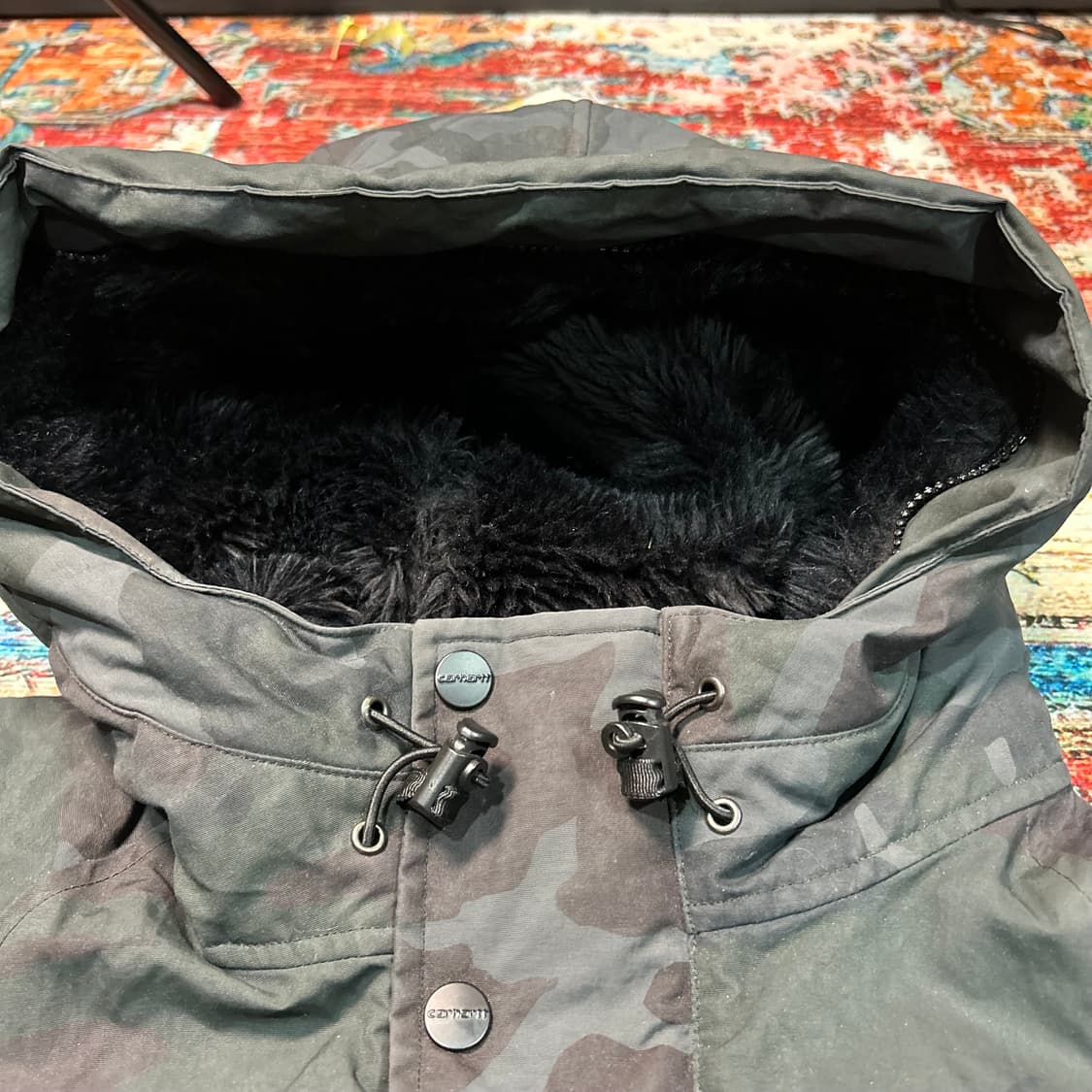 [2XL] 칼하트 카모패턴 야상패딩  상품이미지5