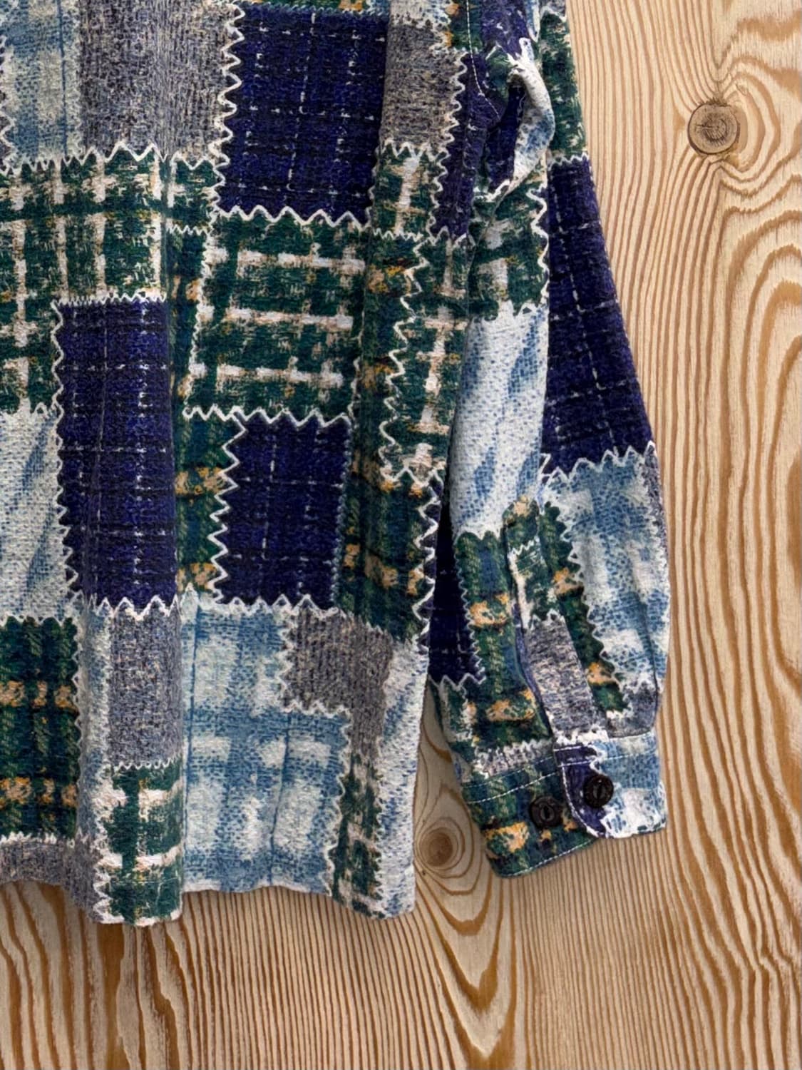 80s Break off 패치워크 셔츠 상품이미지4