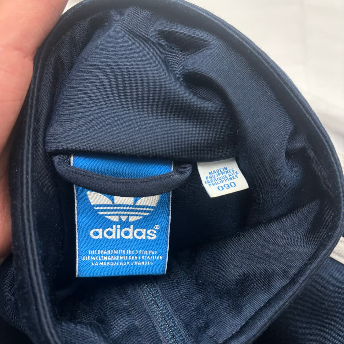 아디다스 파이어버드 네이비 트랙탑 져지 S 상품이미지7