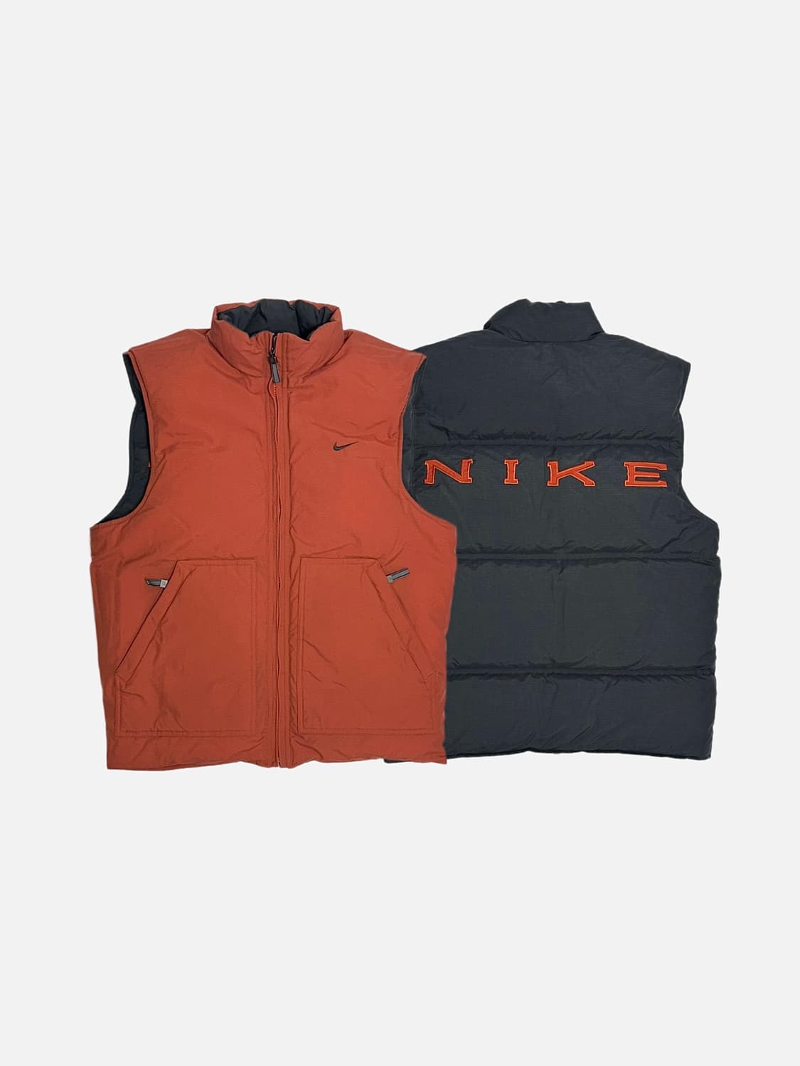 나이키 00s 리버서블 스펠아웃 덕다운 패딩조끼 상품이미지1