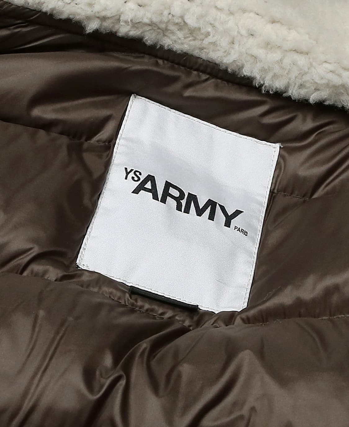 이브 살로몬 [Yves Salomon] 프렌치 아미 롱 야상 패딩 자켓 상품이미지9