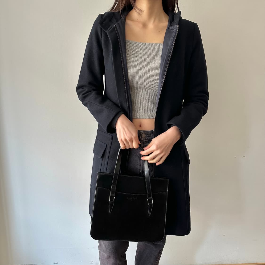 질샌더 jil sander navy 후드 코트 상품이미지1