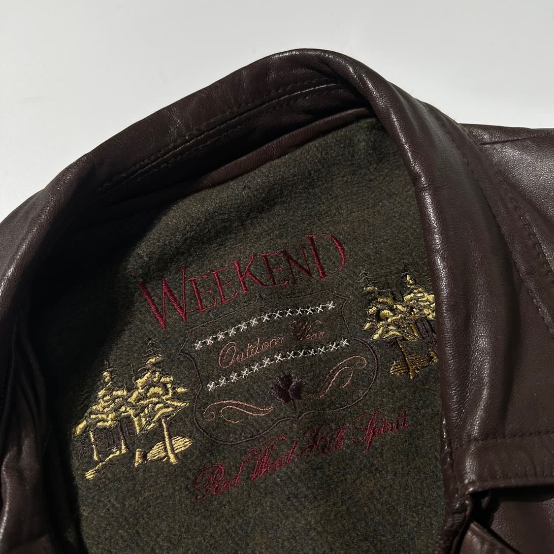 WEEKEND 램스킨 봄버 자켓 상품이미지4