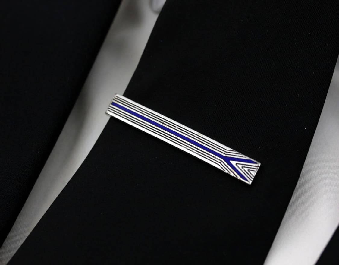 입생로랑 A-등급 5.6cm 남자 명품 넥타이핀 빈티지 상품이미지6