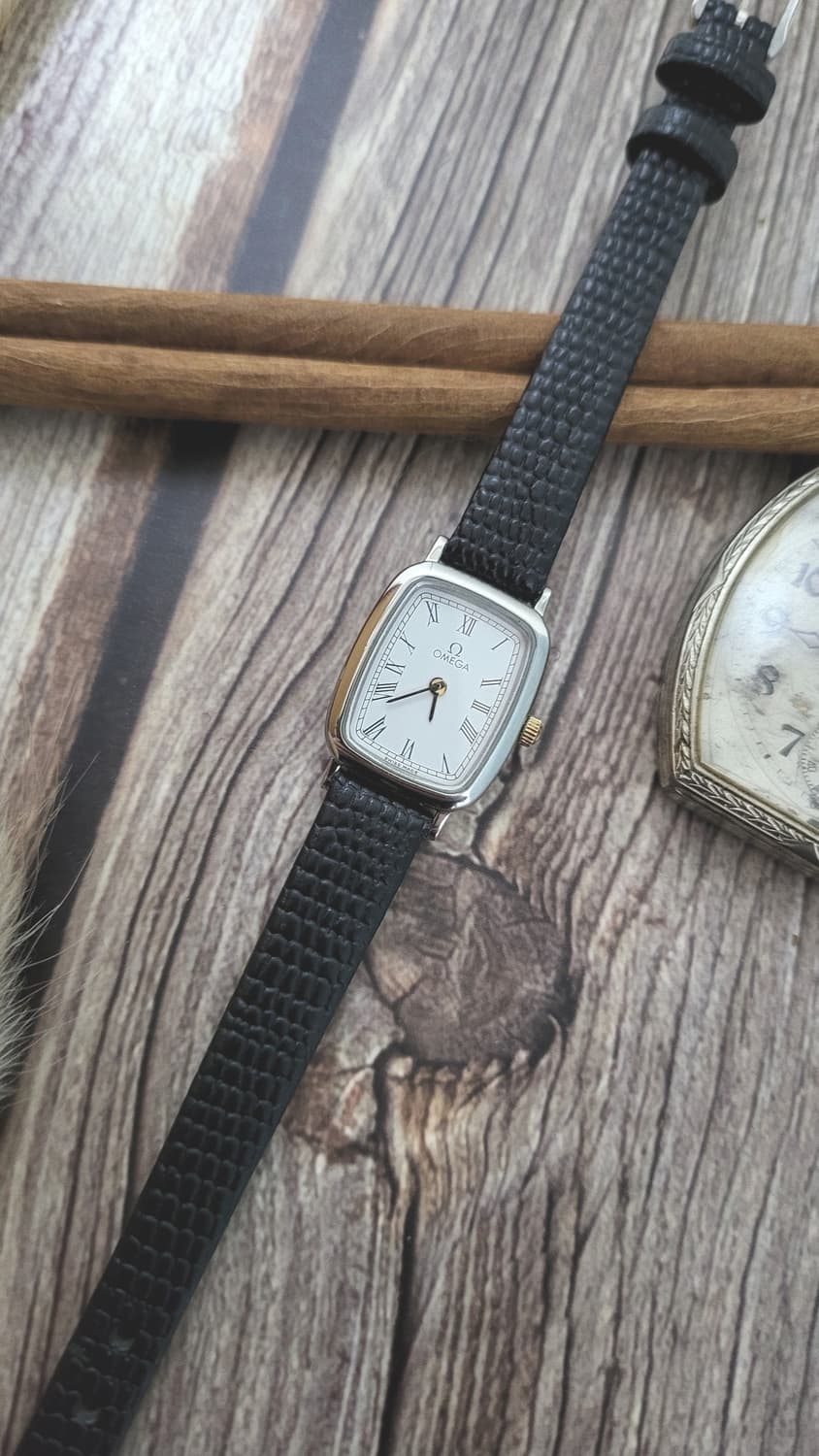 [연말세일]정품 오메가 드빌 미니멀 로만 쿼츠시계 상품이미지2