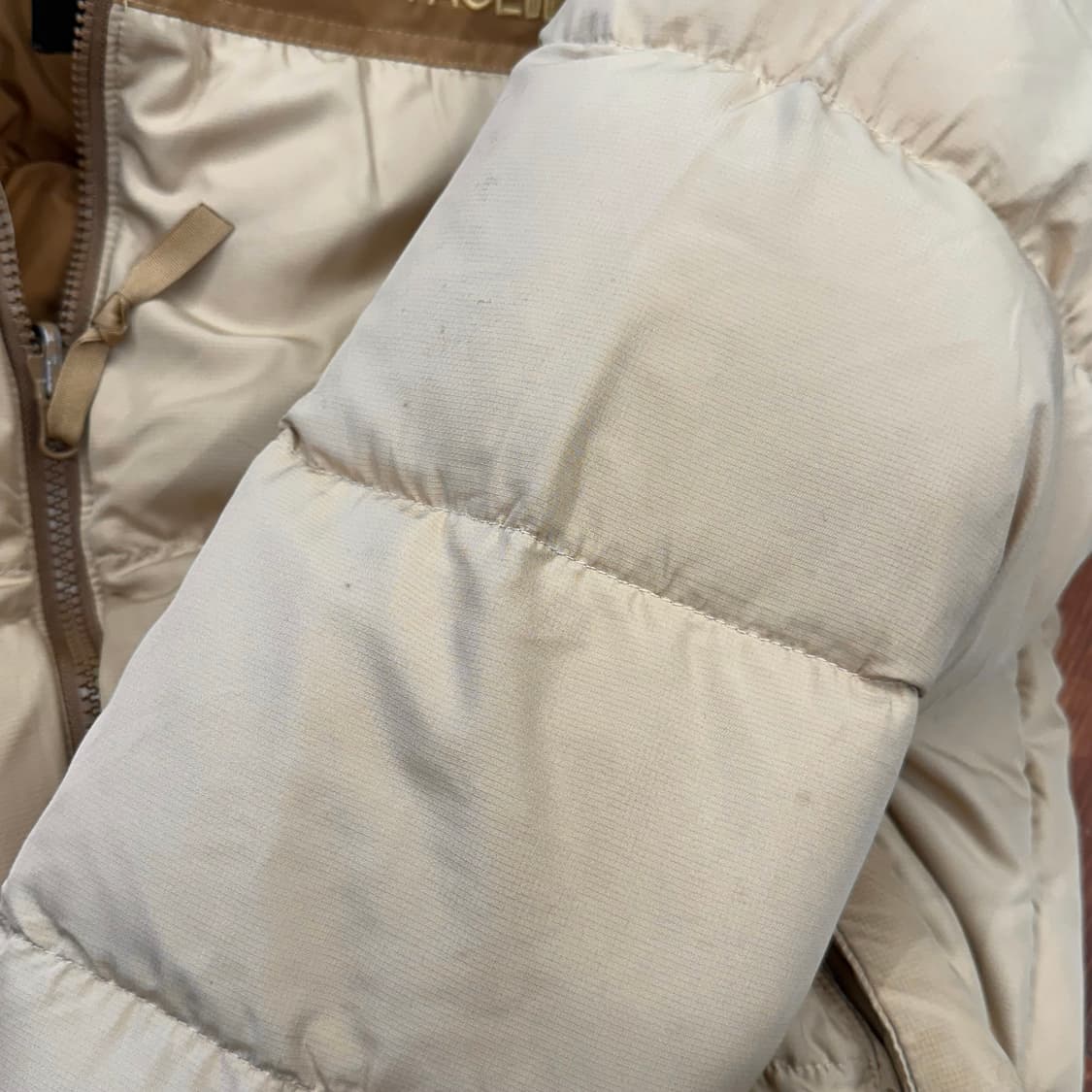 S 노스페이스 1996 눕시 600 브라운 다운 패딩 상품이미지7