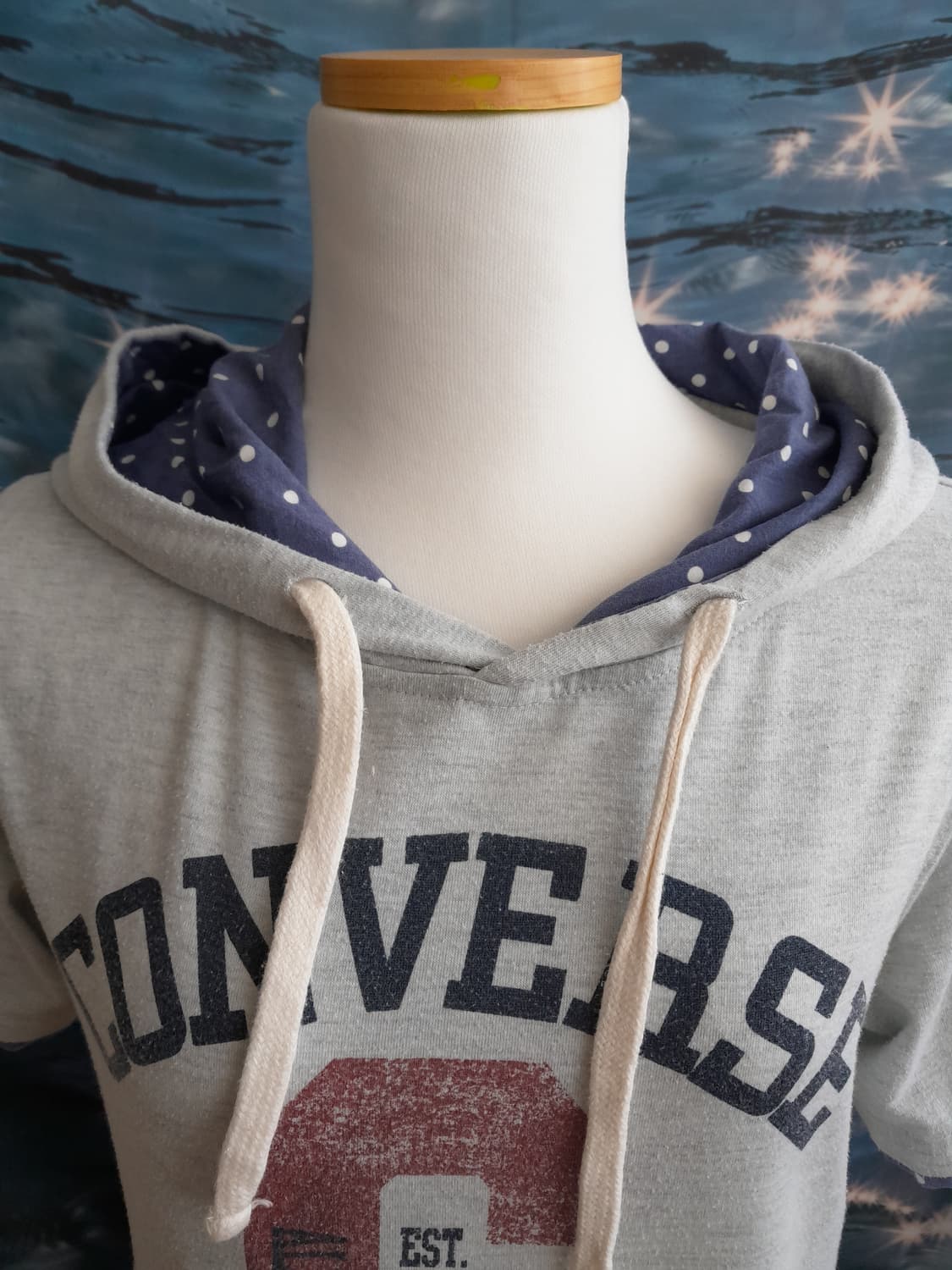 컨버스 반팔 후드티 상품이미지2