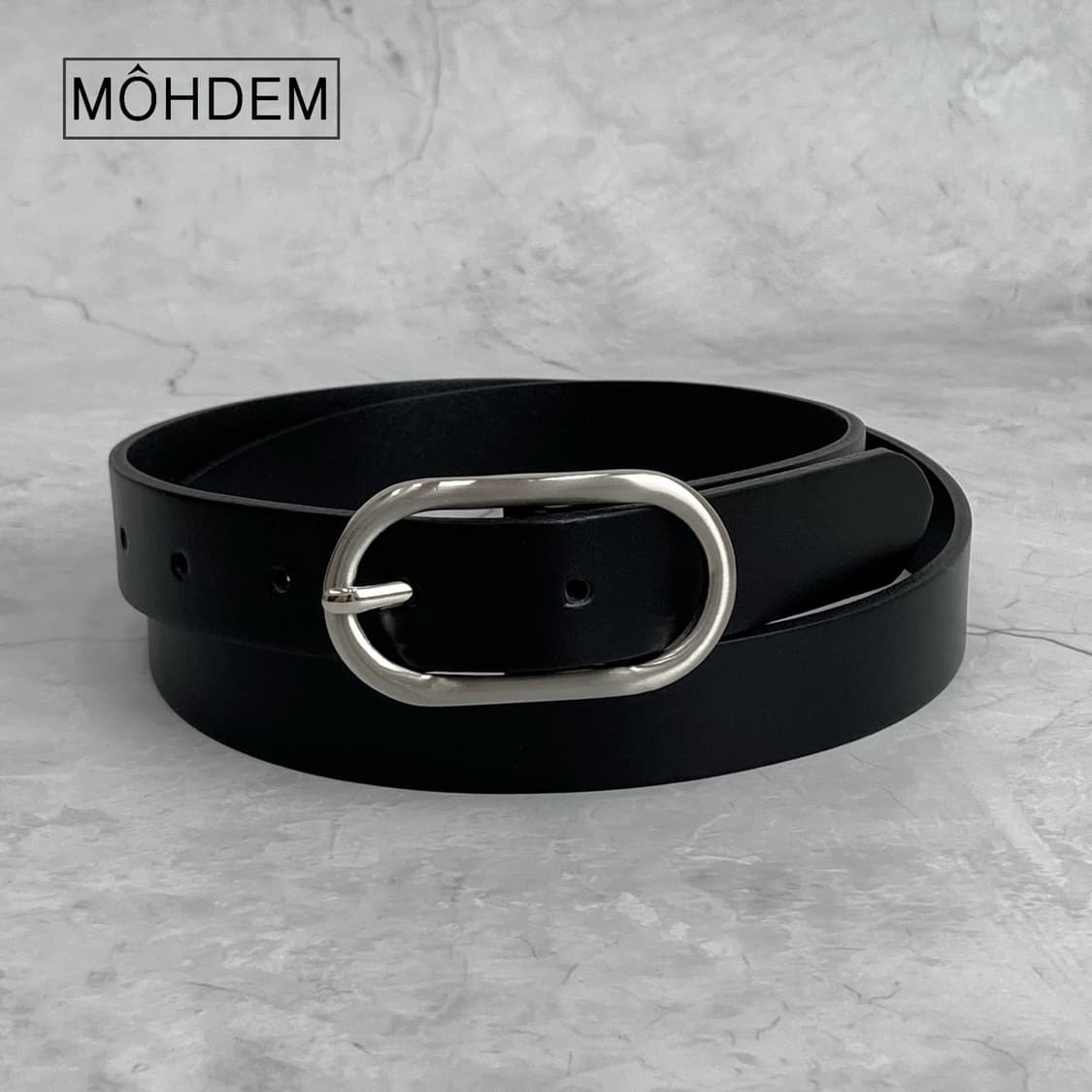 [Unisex] 올드머니 이태리 레더 벨트 상품이미지2