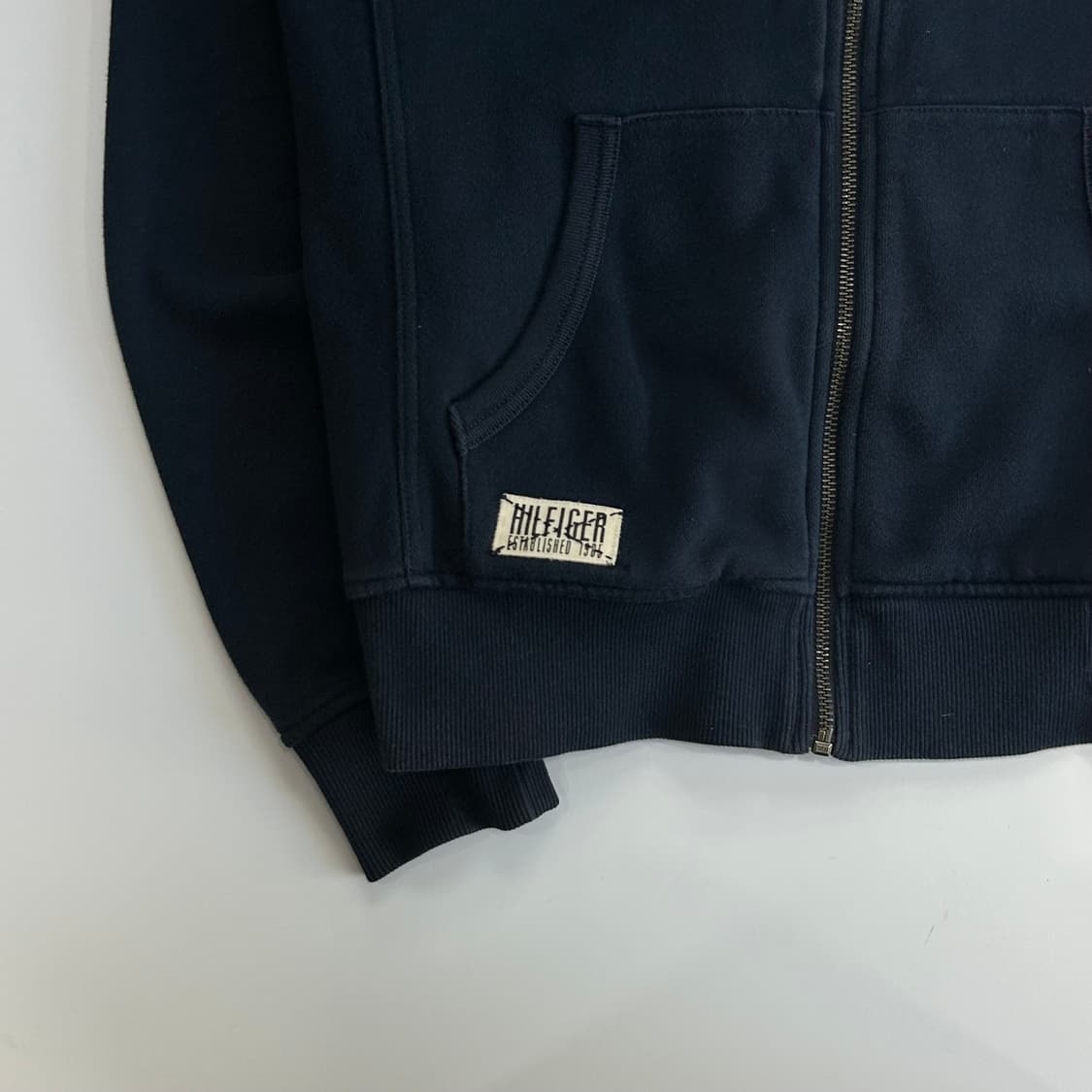 Tommy hilfiger 타미힐피거 네이비 후드집업 상품이미지5