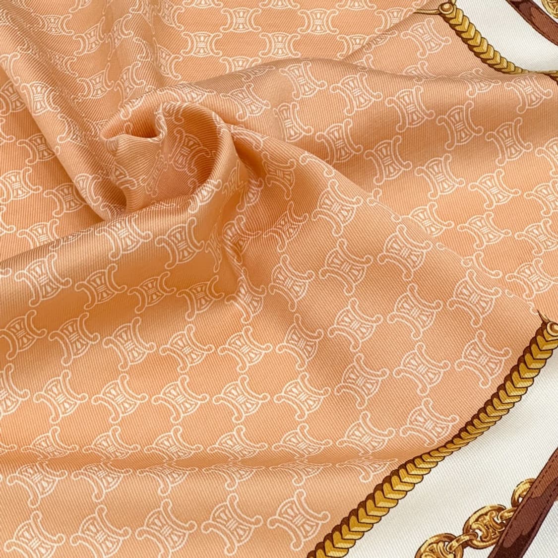 (새상품) celine / 셀린느 실크혼방 쁘띠스카프 상품이미지2