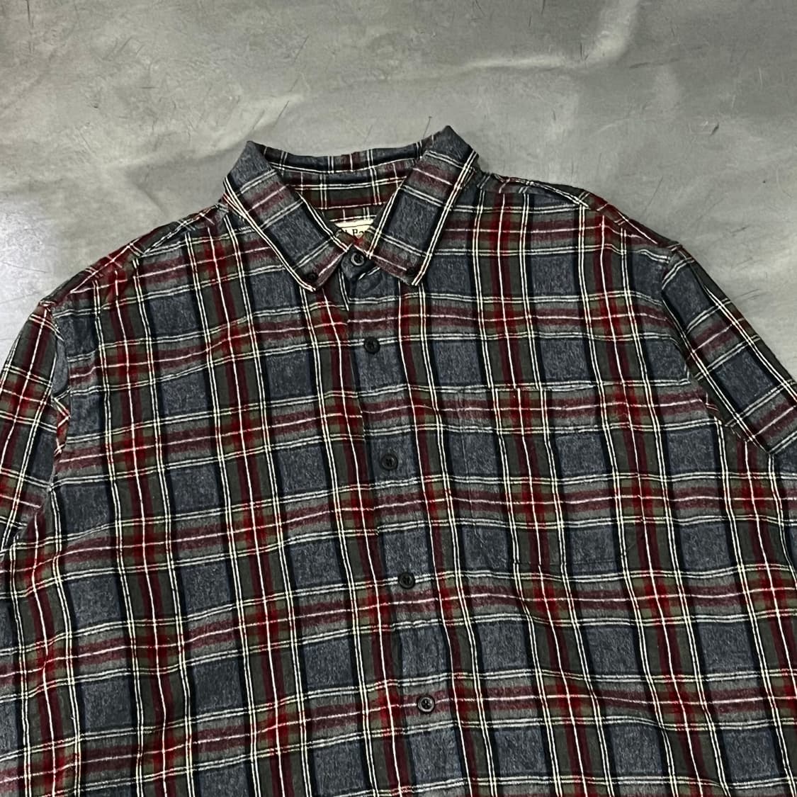  엘엘빈 체크 플란넬 셔츠 y14507 상품이미지3