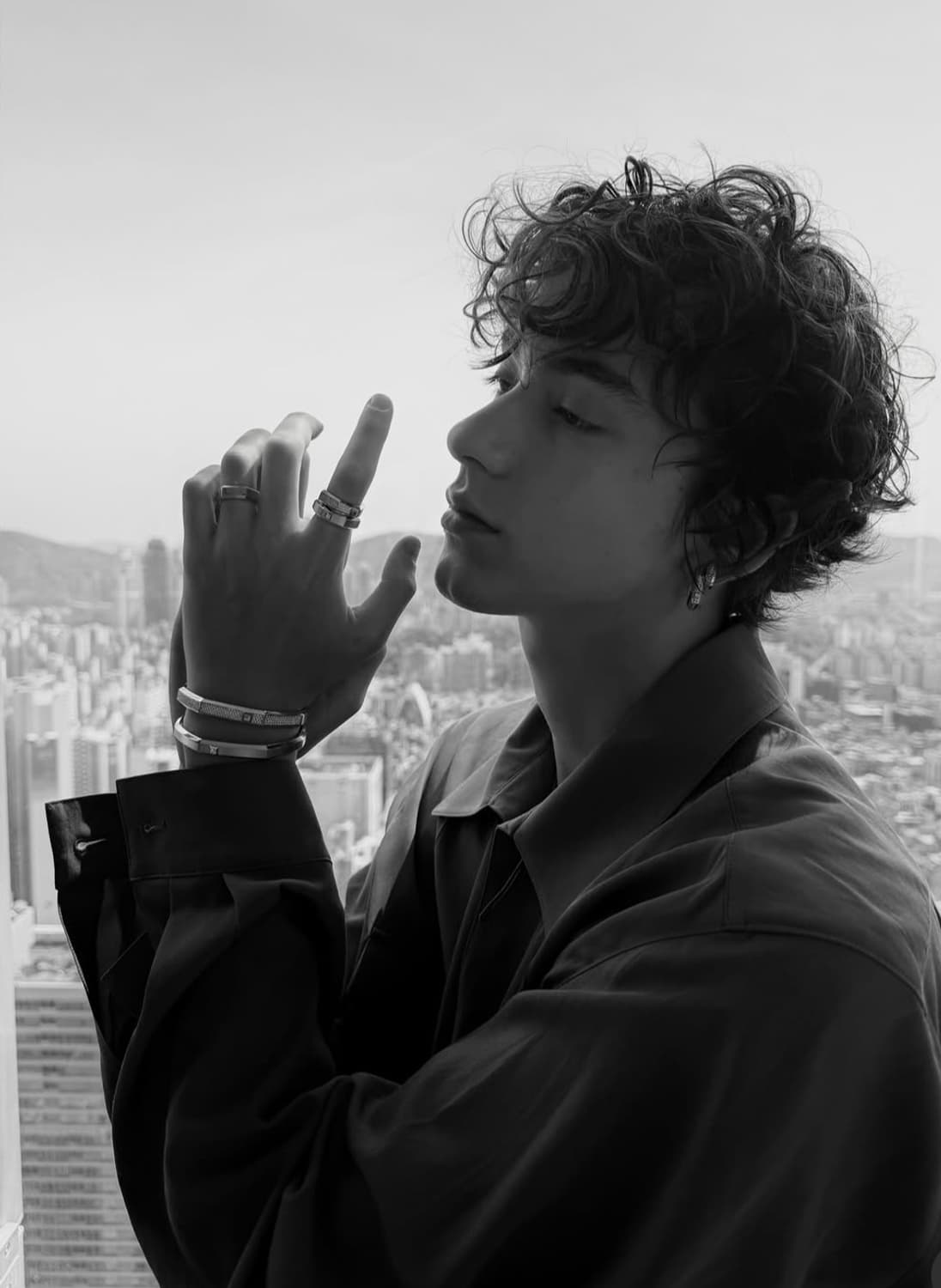 렉토 26SS 투포켓 헌팅탑 셔츠 베이지 카키 상품이미지5