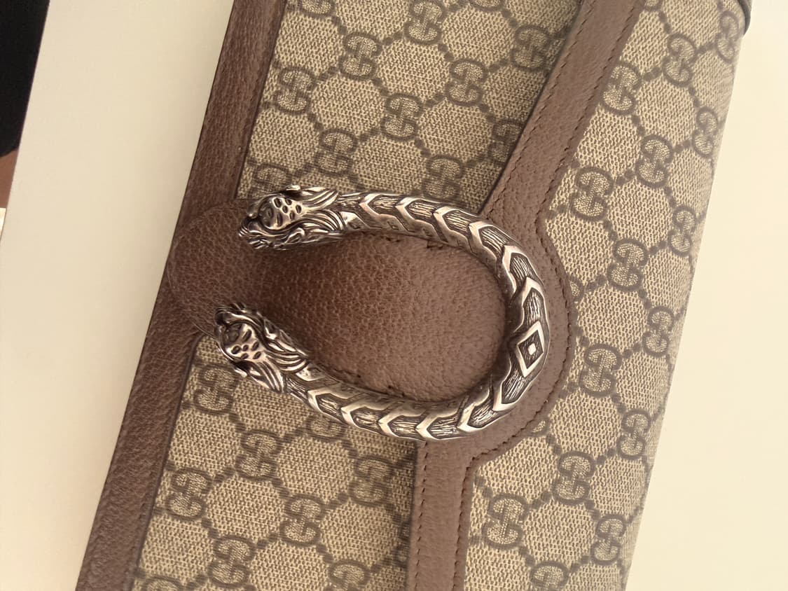 구찌(Gucci) 디오니서스 GG 슈프림 캔버스 클러치백 상품이미지3
