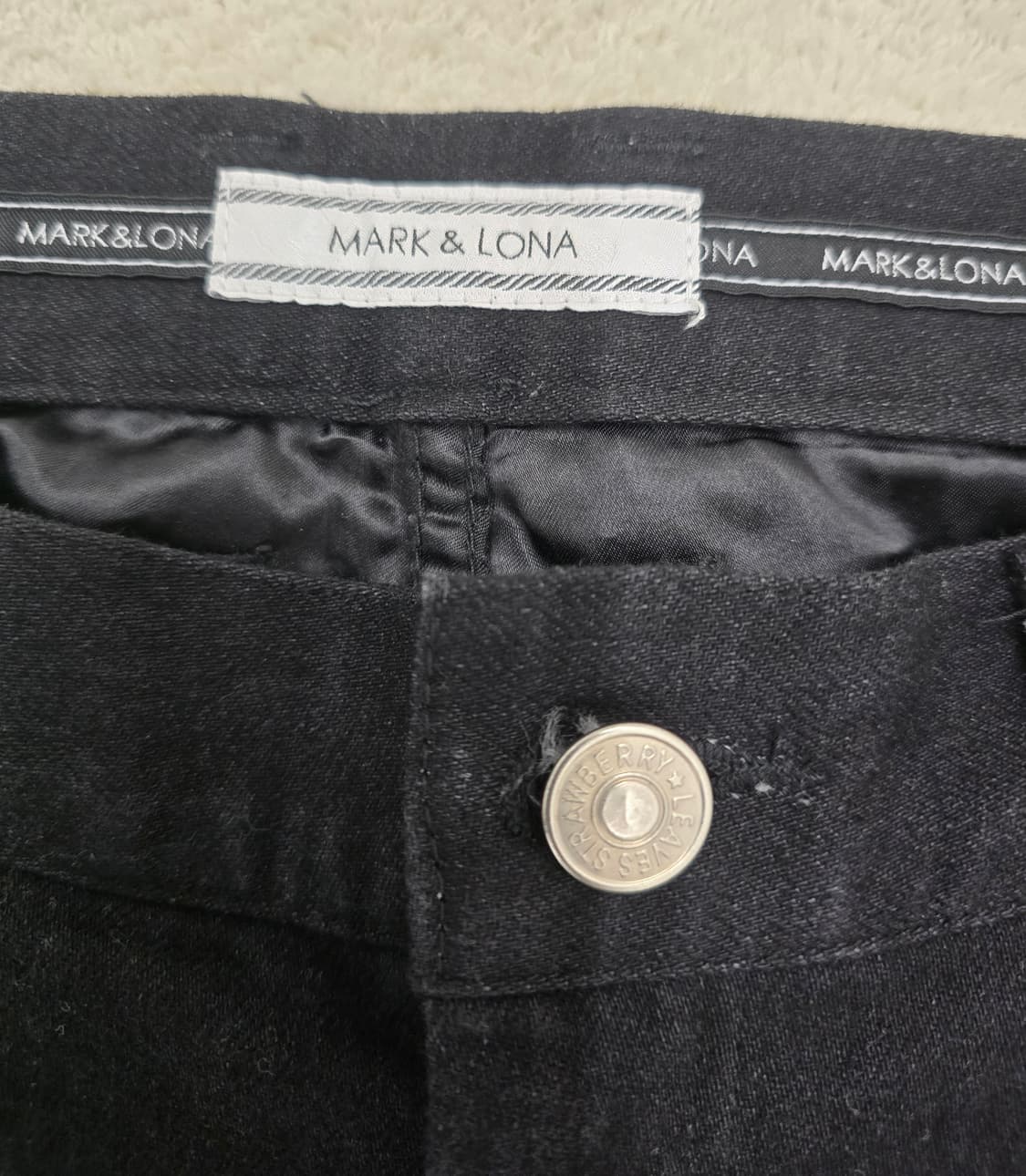 마크앤로나 남자 블랙청바지.  싸이즈 31~32 상품이미지4