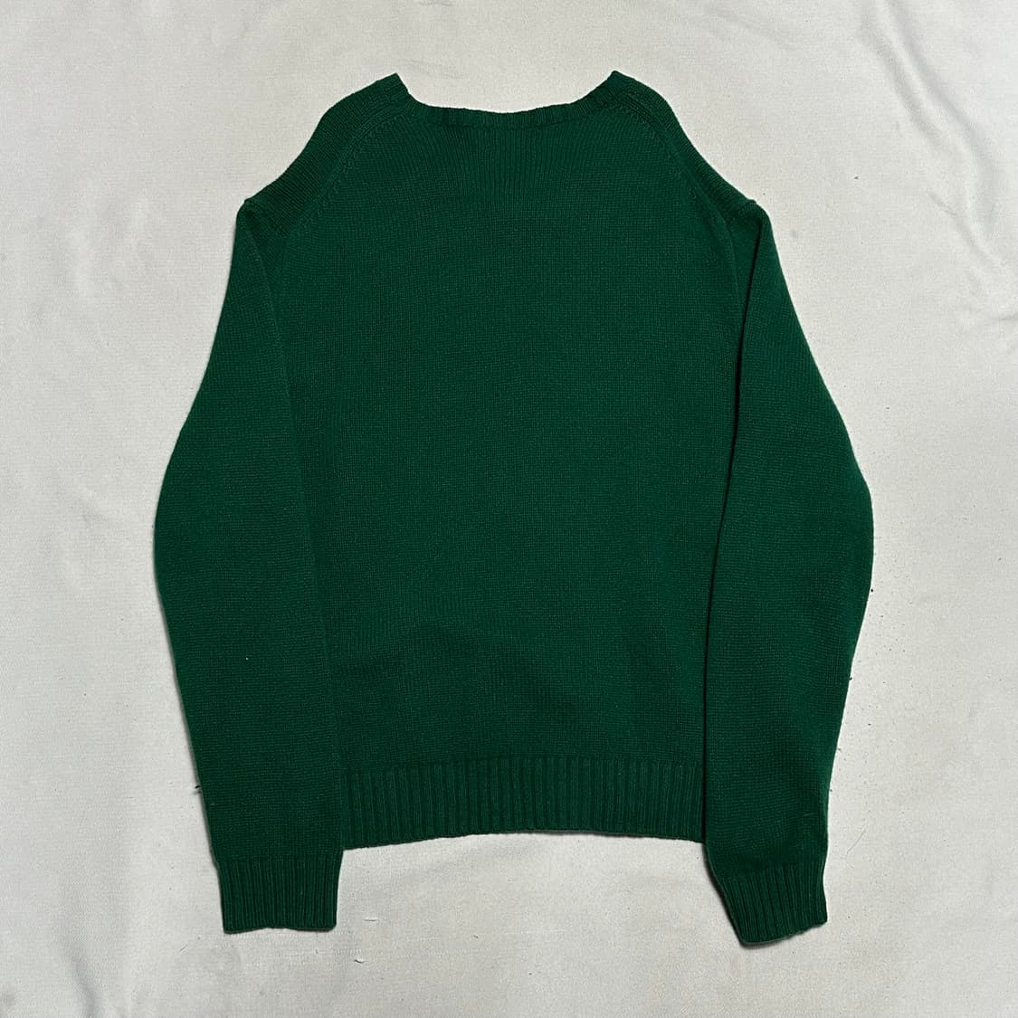 XL 폴로랄프로렌 빅 폴로베어 그린 울 니트 상품이미지3