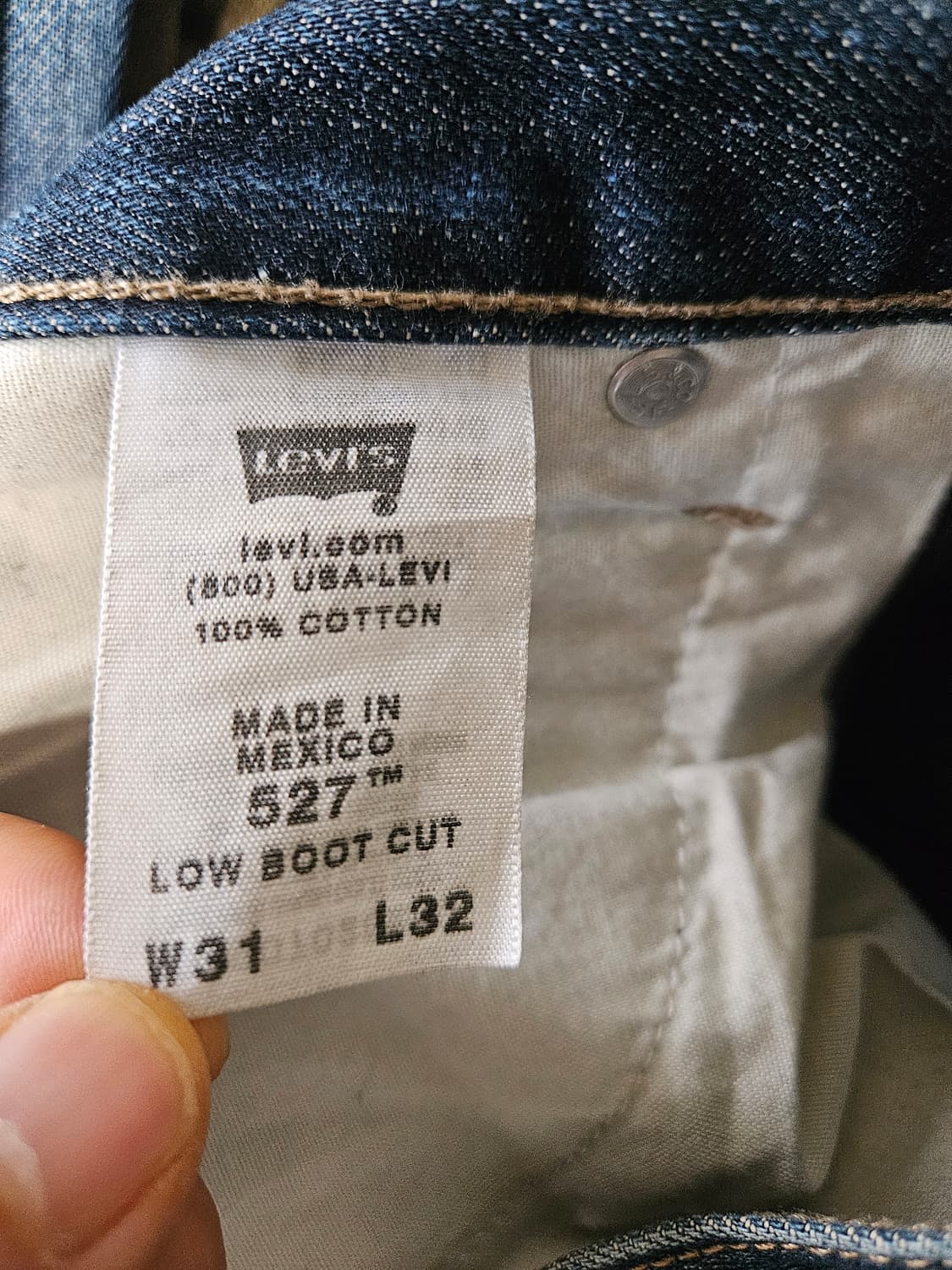 00s levis 527 31x32 리바이스 로우라이즈 부츠컷 상품이미지9