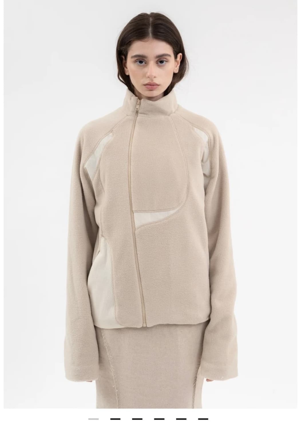 혜인서 패널드 플리스 펜싱자켓st 상품이미지2