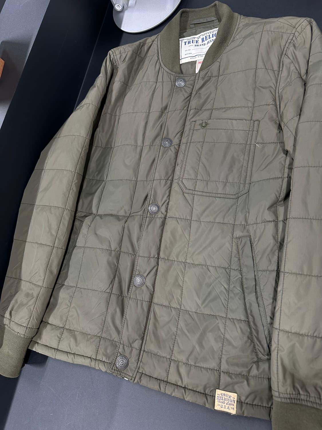 트루릴리젼 불렛 포켓 점퍼 카키 상품이미지3