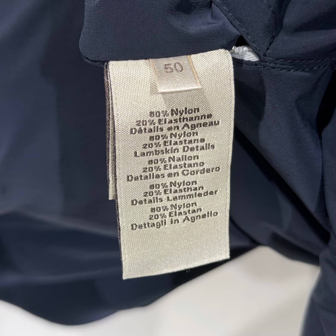 (A+/50) / 에르메스 나일론 리버시블 자켓 네이비 스카이 상품이미지9
