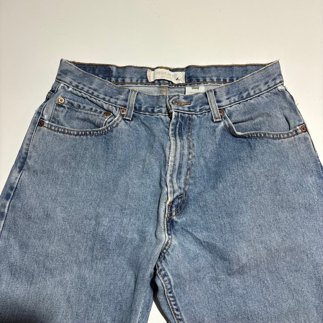 리바이스 505 연청 데님 팬츠 상품이미지2