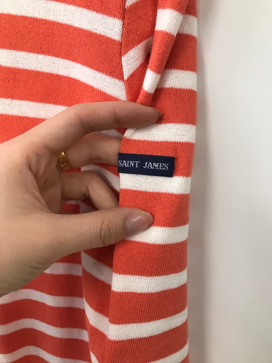 세인트 제임스 스트라이프 단가라 길도 롱 슬리브 상품이미지3