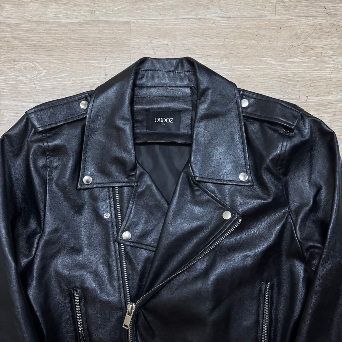 ODDOZ 싱글라이더 레더 자켓 상품이미지2