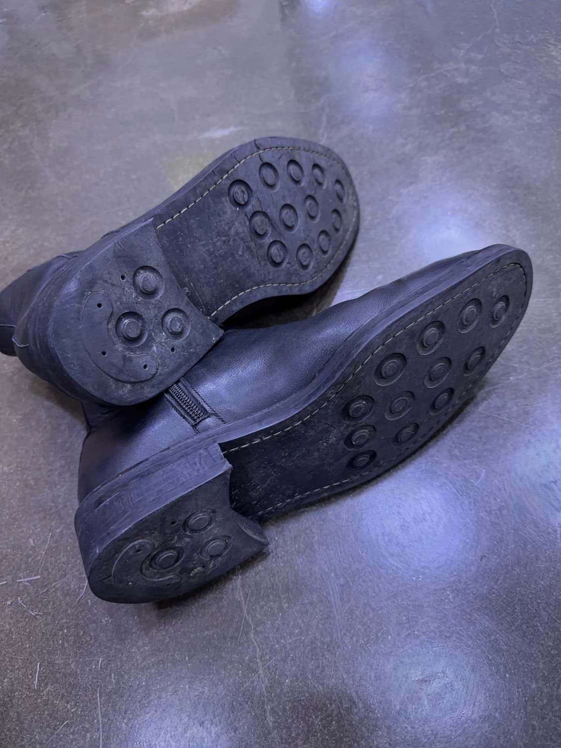 mmrb 메모러블 사이드 지퍼 부츠 블랙 255 상품이미지8