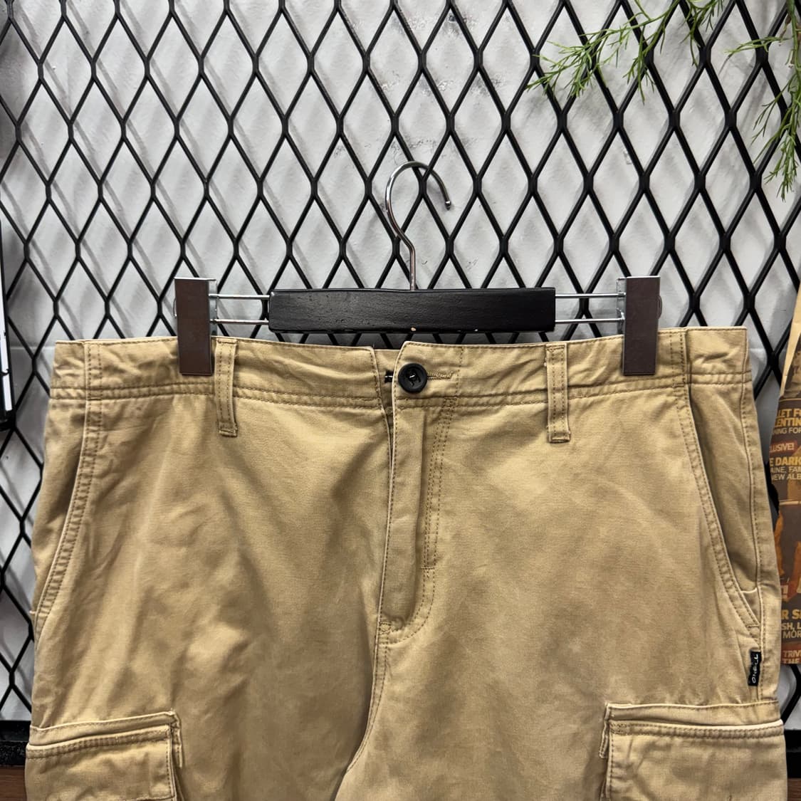 ONEILL 오닐 카고 반바지 사이드 포켓 포인트 베이지 상품이미지3