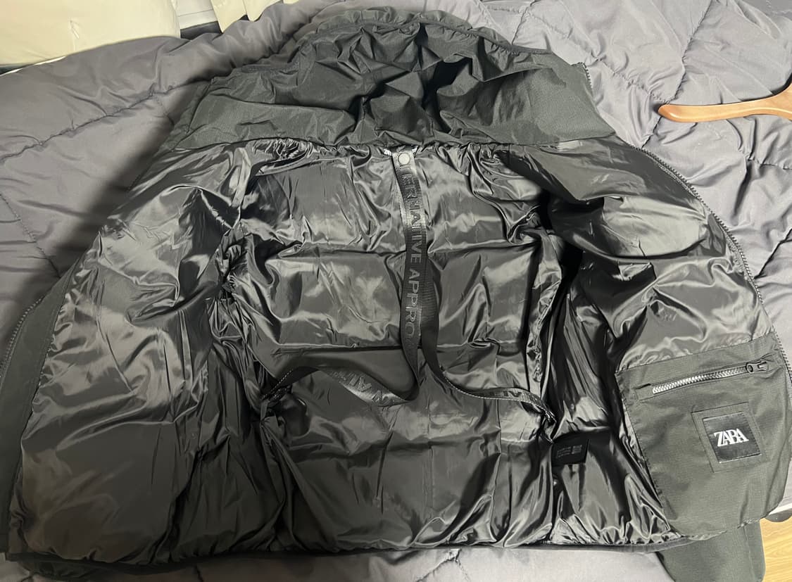 자라 후드 패딩 점퍼 s 상품이미지3