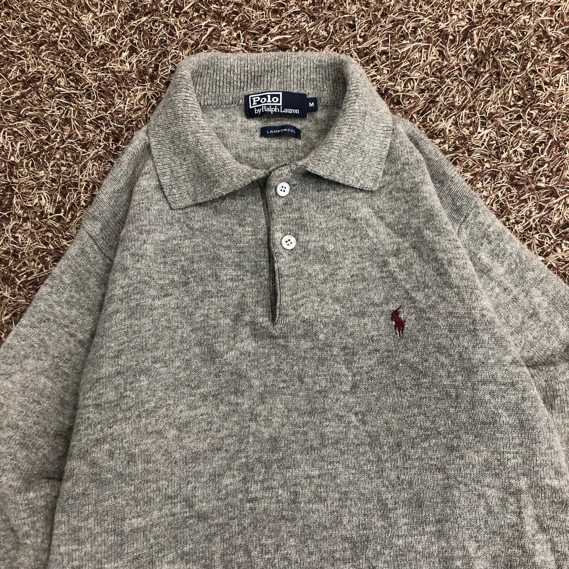 폴로 랄프로렌 여성 램스울 카라 니트 상품이미지3